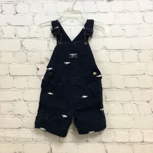 Osh Kosh Shark Overalls size 12M